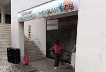 Incêndio consome loja de roupa infantil na cidade da Mealhada
